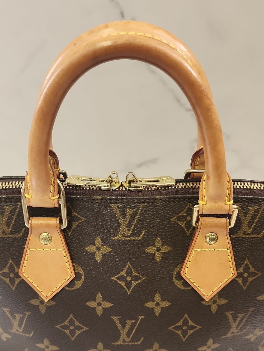 Authentic Vintage Louis Vuitton Monogram Alma PM HandBag With Digital COA - Picture 4 of 13